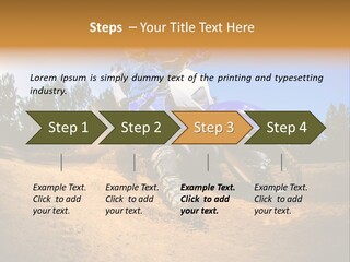 Jump Wild Cross PowerPoint Template