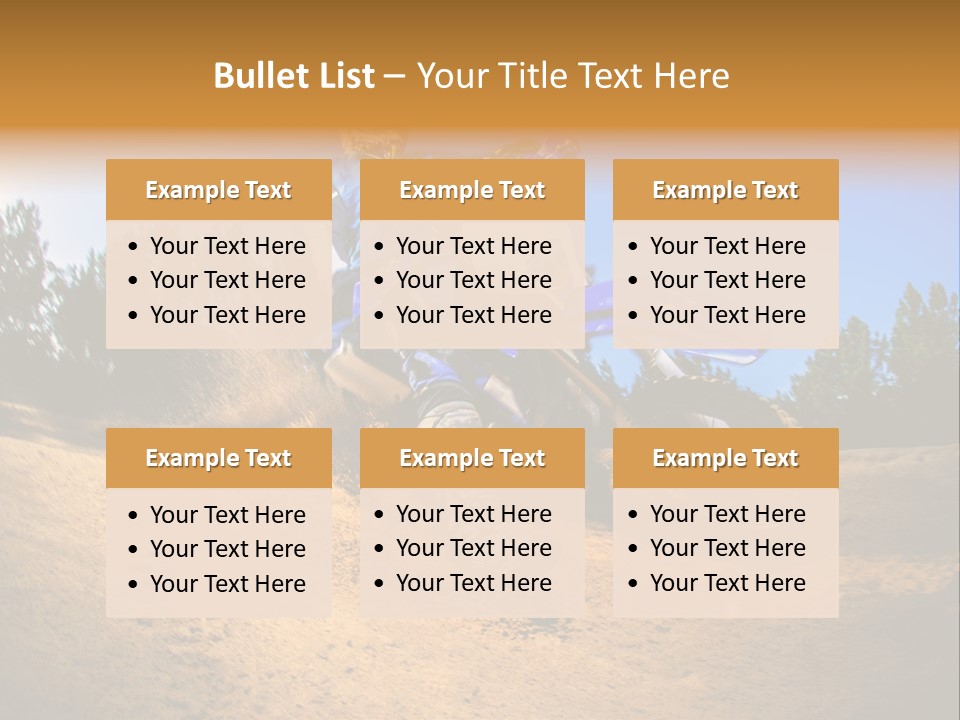 Jump Wild Cross PowerPoint Template