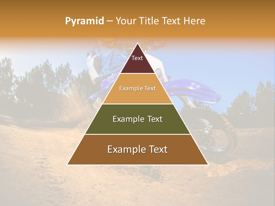 Jump Wild Cross PowerPoint Template