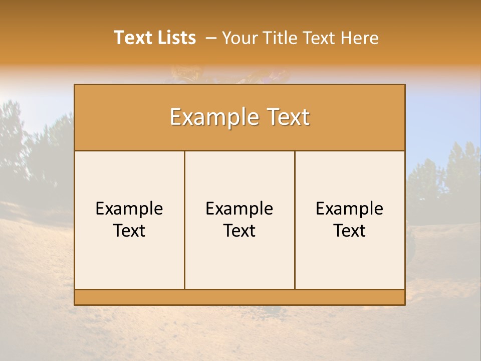 Jump Wild Cross PowerPoint Template