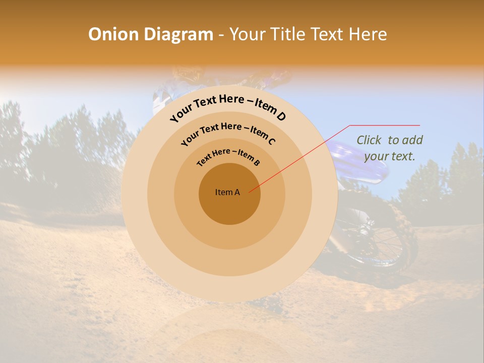 Jump Wild Cross PowerPoint Template