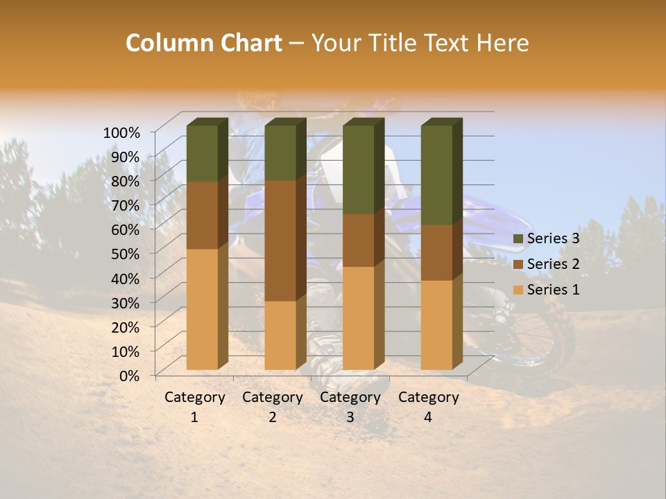 Jump Wild Cross PowerPoint Template