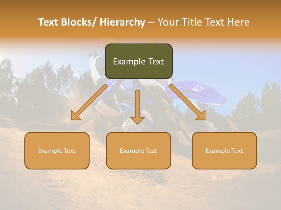 Jump Wild Cross PowerPoint Template