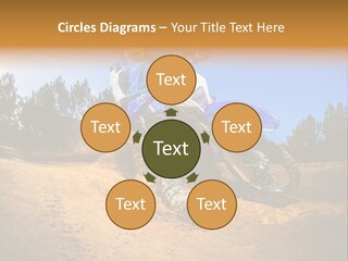 Jump Wild Cross PowerPoint Template