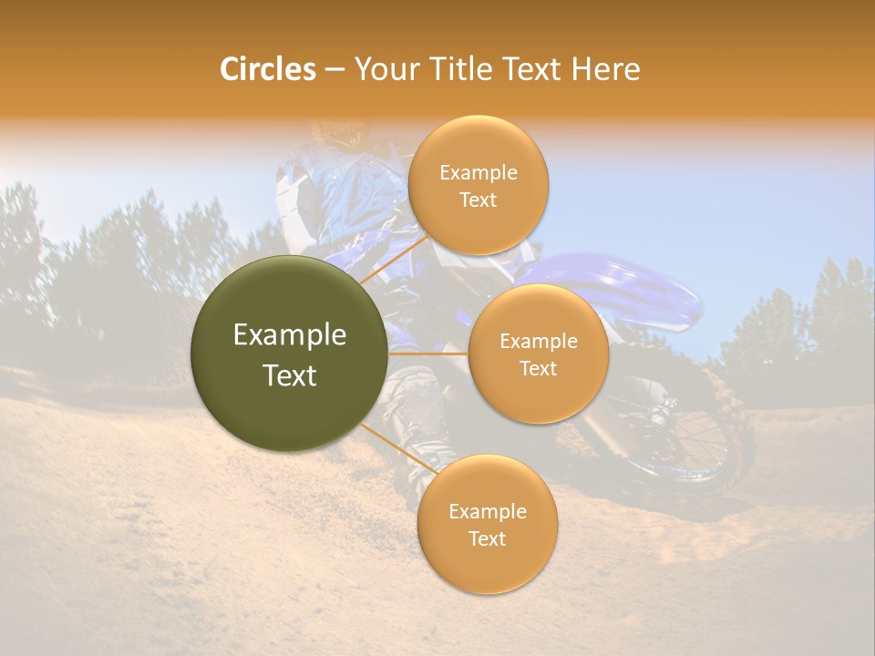 Jump Wild Cross PowerPoint Template