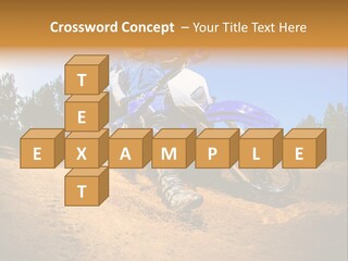Jump Wild Cross PowerPoint Template