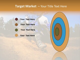 Jump Wild Cross PowerPoint Template