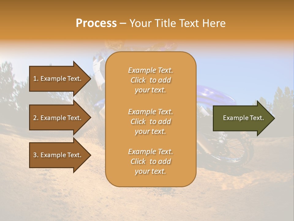 Jump Wild Cross PowerPoint Template