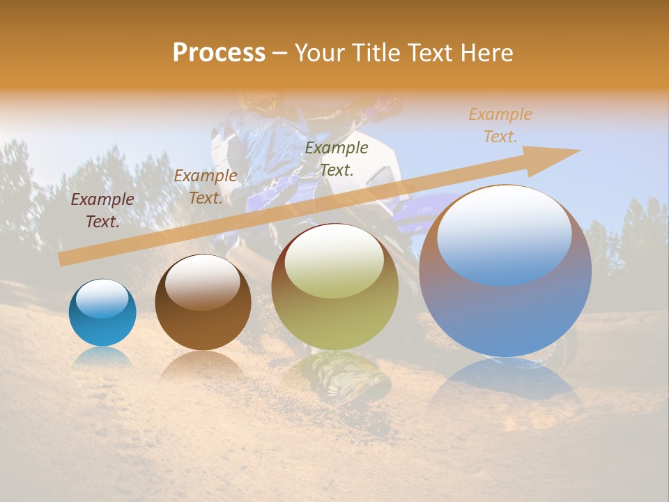 Jump Wild Cross PowerPoint Template