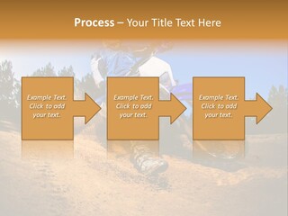 Jump Wild Cross PowerPoint Template