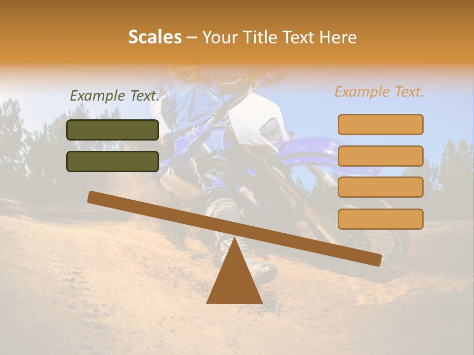 Jump Wild Cross PowerPoint Template