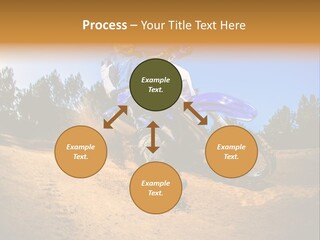 Jump Wild Cross PowerPoint Template