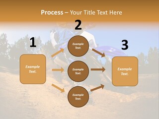 Jump Wild Cross PowerPoint Template