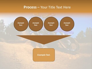 Jump Wild Cross PowerPoint Template