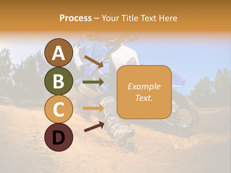 Jump Wild Cross PowerPoint Template