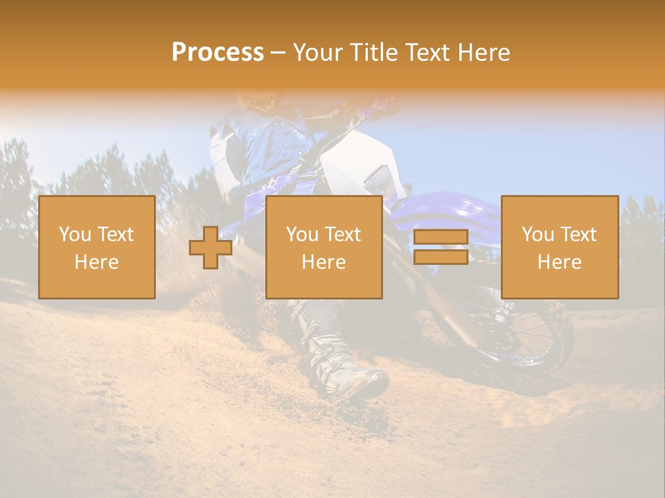 Jump Wild Cross PowerPoint Template