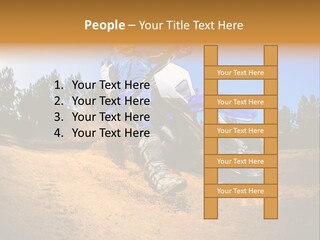 Jump Wild Cross PowerPoint Template