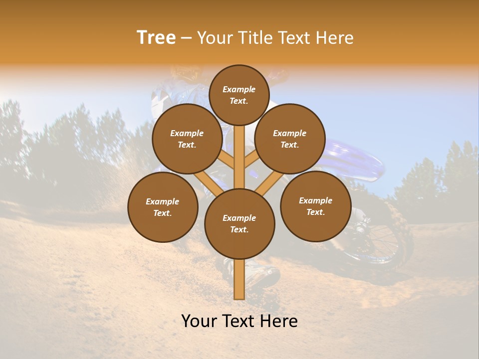 Jump Wild Cross PowerPoint Template