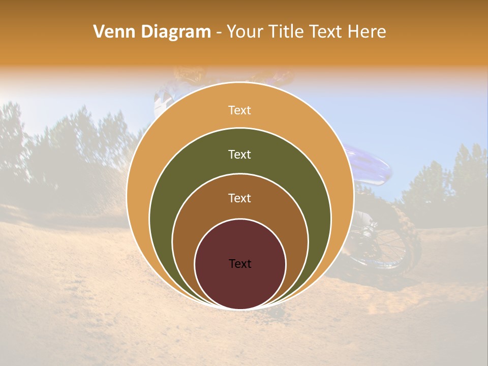 Jump Wild Cross PowerPoint Template