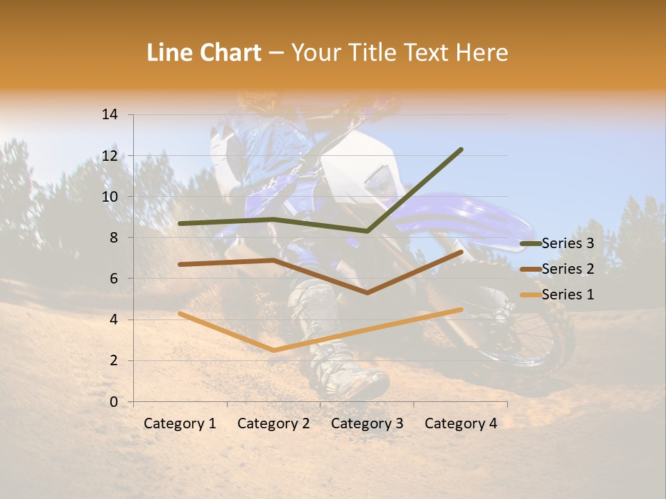 Jump Wild Cross PowerPoint Template