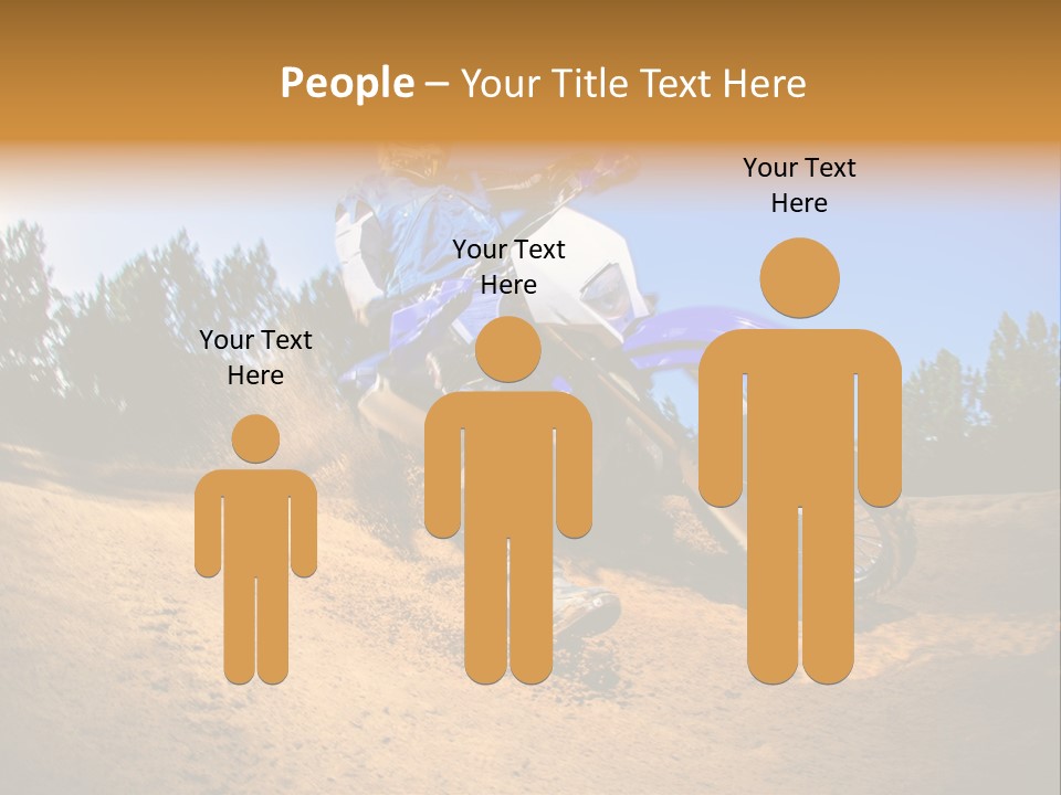 Jump Wild Cross PowerPoint Template