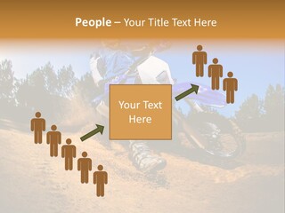 Jump Wild Cross PowerPoint Template