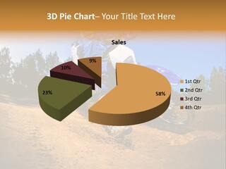 Jump Wild Cross PowerPoint Template