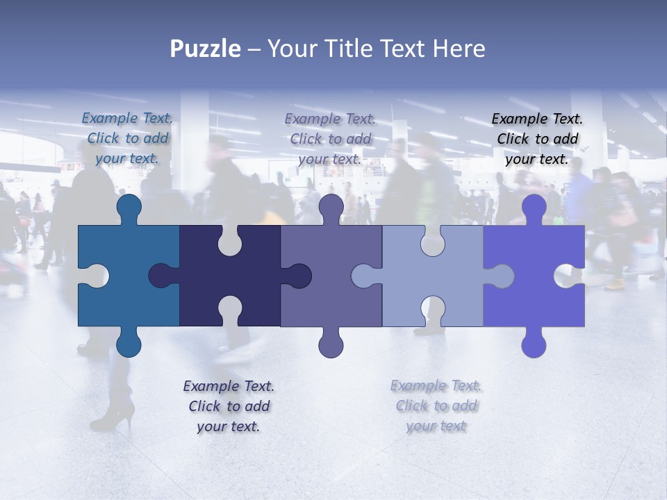 Transit Group Underground PowerPoint Template