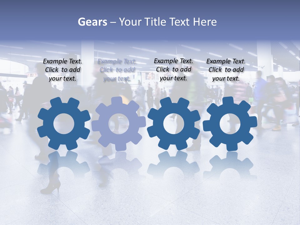 Transit Group Underground PowerPoint Template