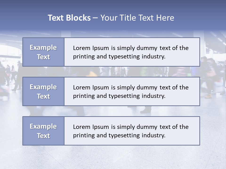 Transit Group Underground PowerPoint Template