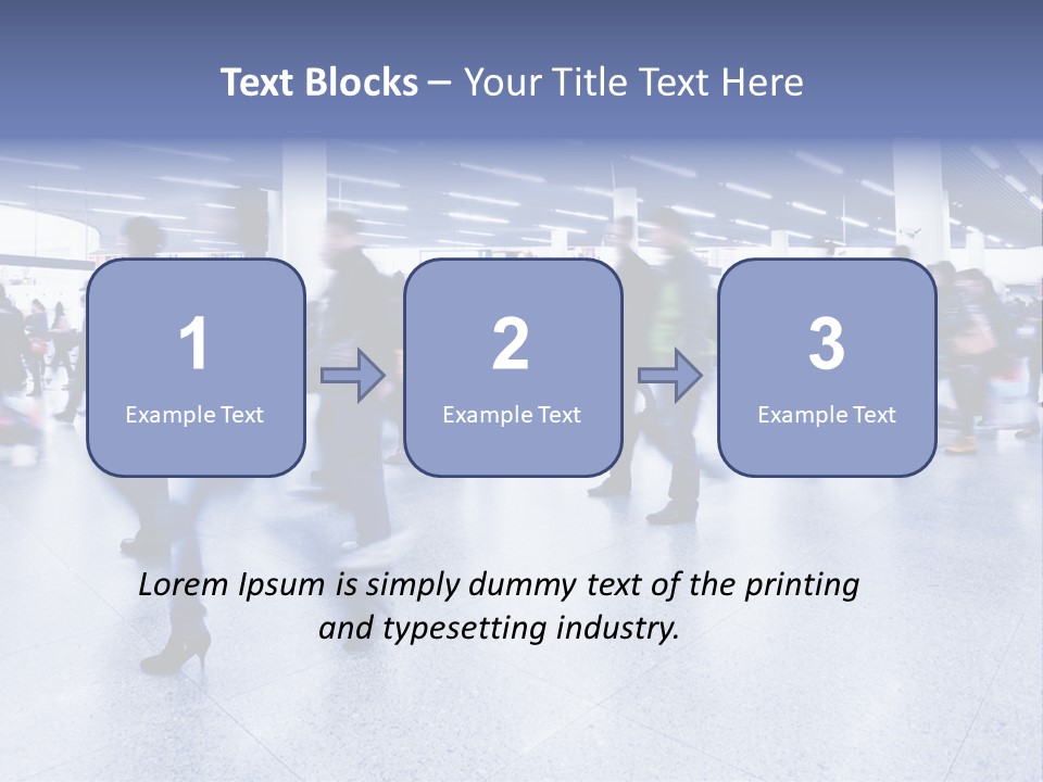 Transit Group Underground PowerPoint Template