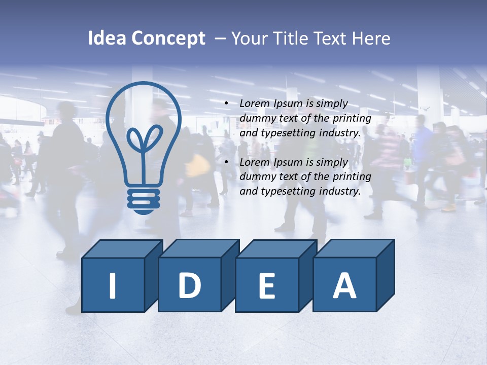 Transit Group Underground PowerPoint Template