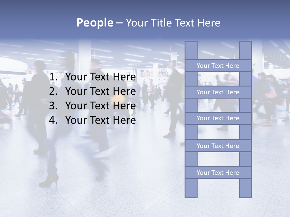 Transit Group Underground PowerPoint Template