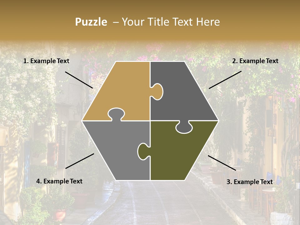 Folk Vivid Sightseeing PowerPoint Template