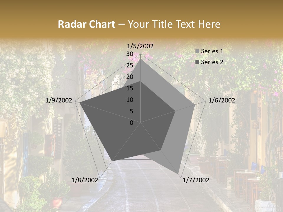 Folk Vivid Sightseeing PowerPoint Template