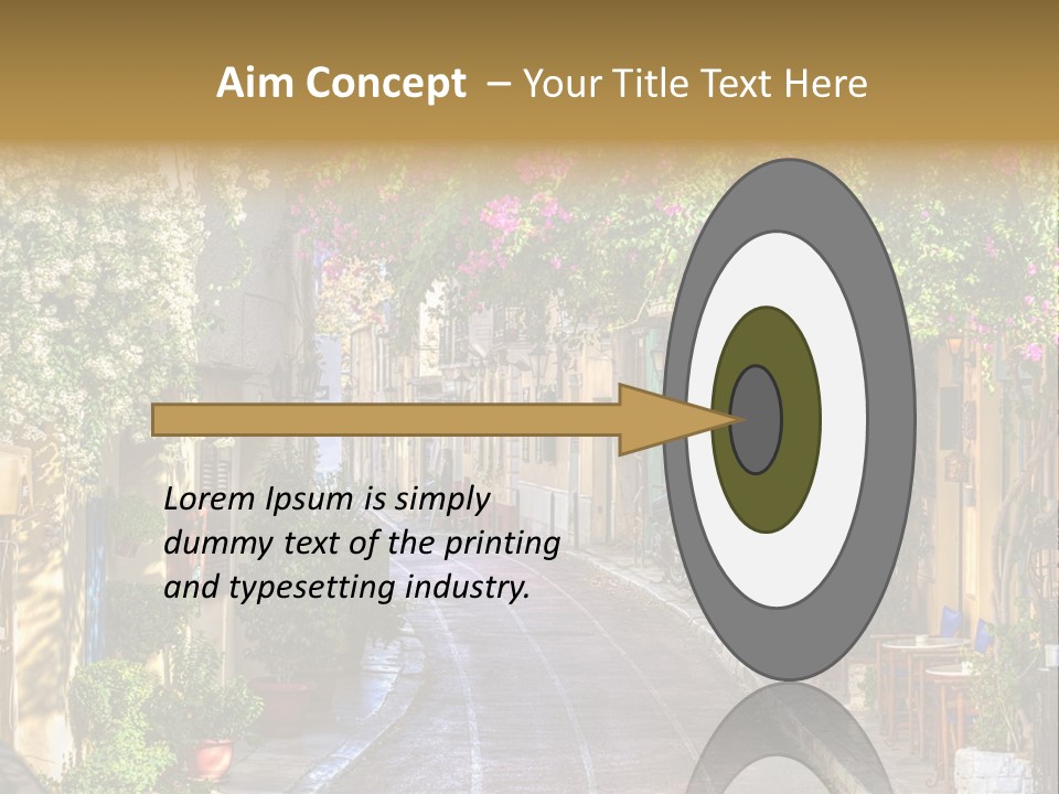 Folk Vivid Sightseeing PowerPoint Template