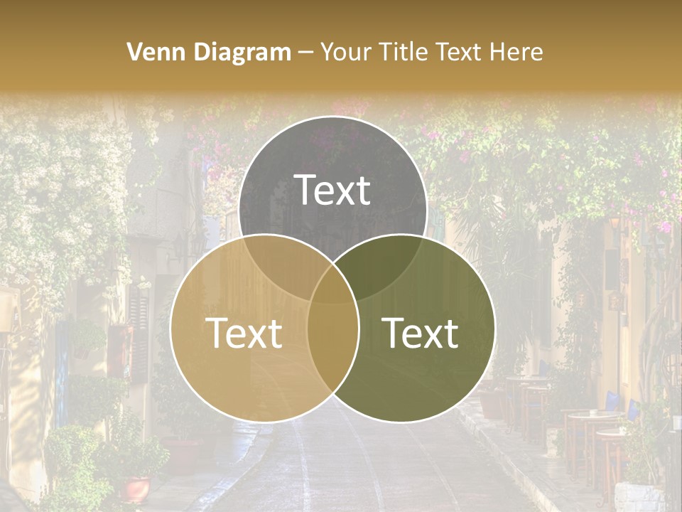 Folk Vivid Sightseeing PowerPoint Template