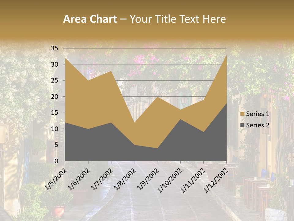 Folk Vivid Sightseeing PowerPoint Template