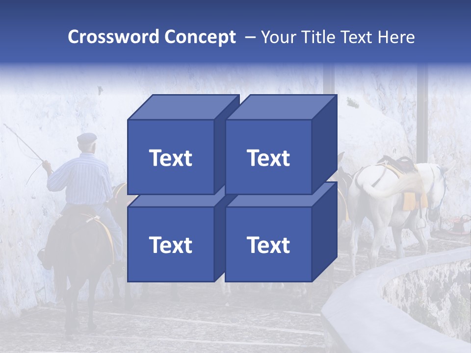 Jackass Mammal Donkey PowerPoint Template