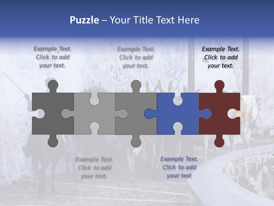 Jackass Mammal Donkey PowerPoint Template