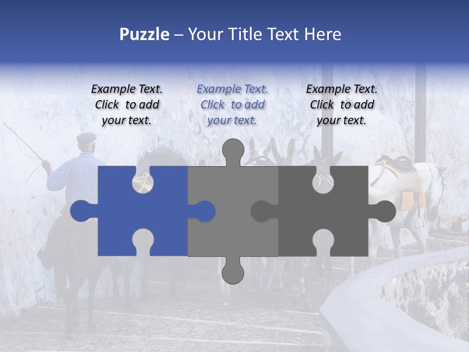 Jackass Mammal Donkey PowerPoint Template