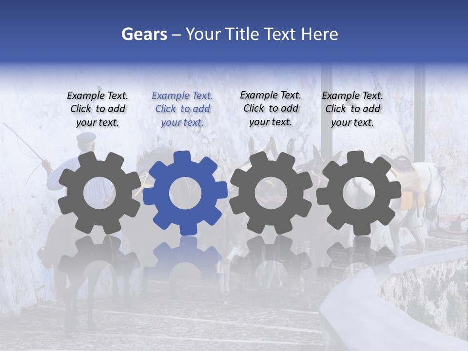 Jackass Mammal Donkey PowerPoint Template