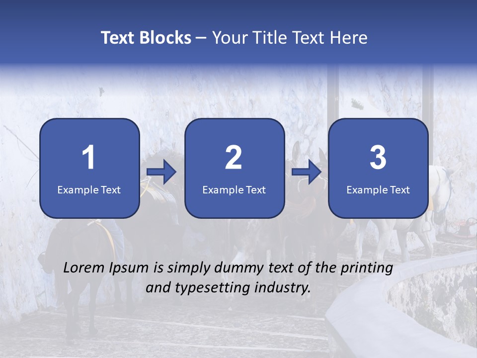 Jackass Mammal Donkey PowerPoint Template