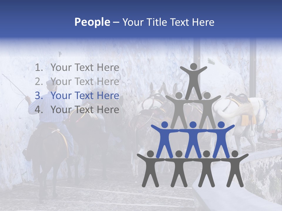 Jackass Mammal Donkey PowerPoint Template