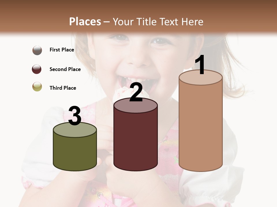 Positive Beauty Cone PowerPoint Template