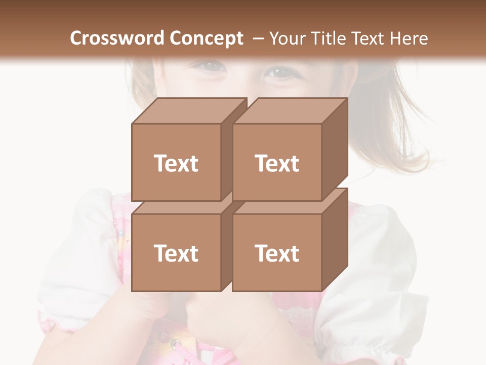 Positive Beauty Cone PowerPoint Template