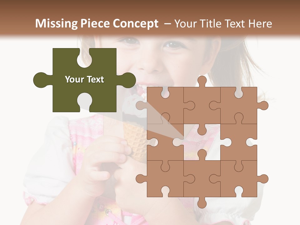 Positive Beauty Cone PowerPoint Template