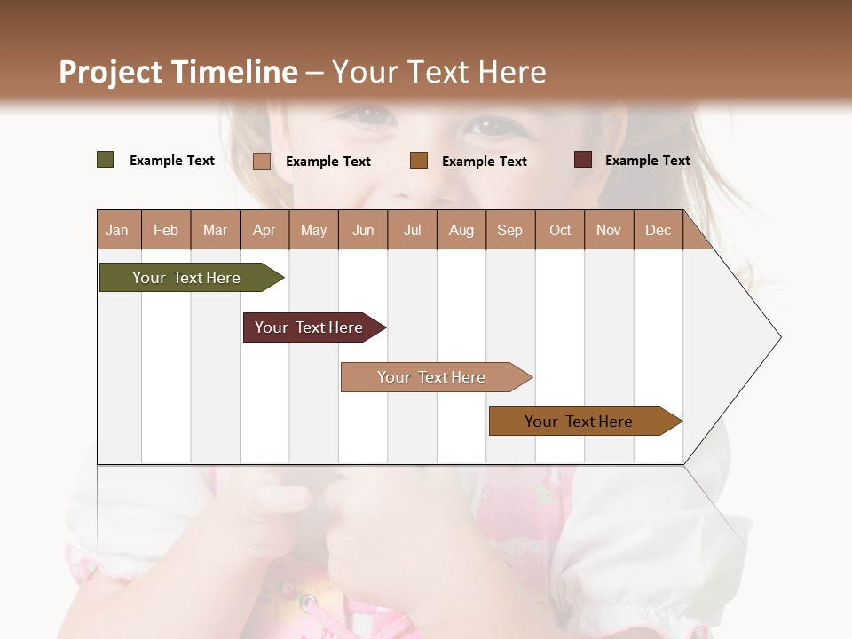 Positive Beauty Cone PowerPoint Template