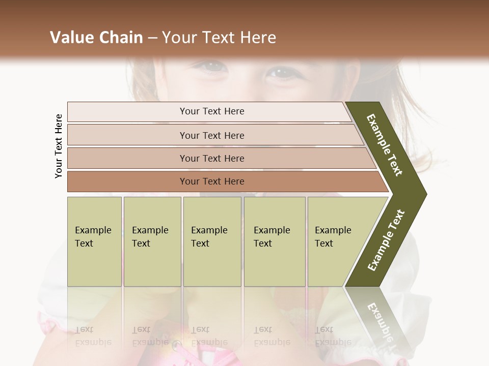 Positive Beauty Cone PowerPoint Template
