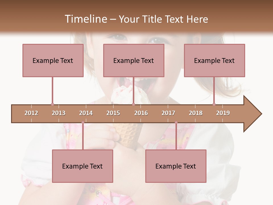 Positive Beauty Cone PowerPoint Template